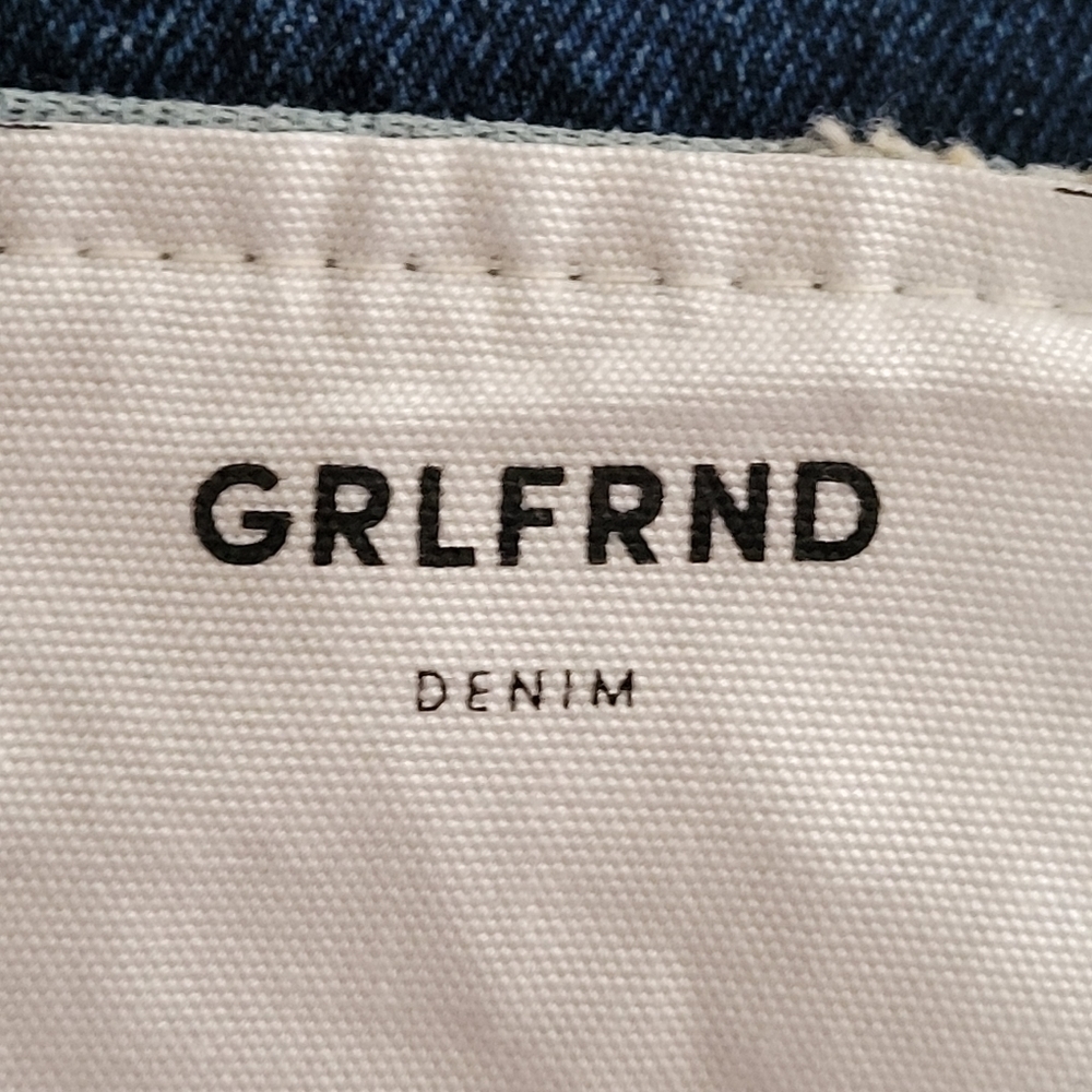 GRLFRND Karolina High-Rise Skinny Jean in Whole Lotta Love Size 24 - Picture 12 of 14